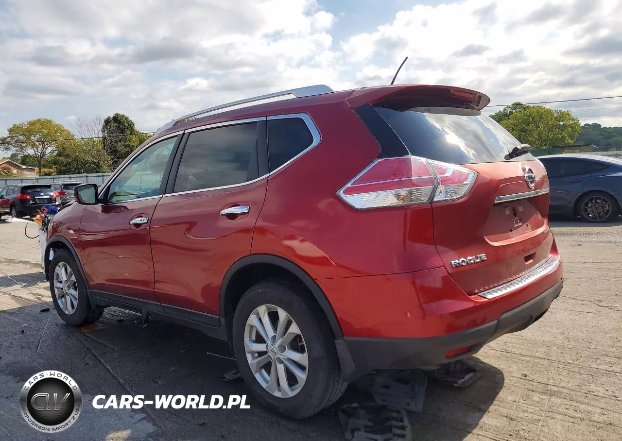 2016 Nissan Rogue Sv VIN:KNMAT2MT4GP610254 - 2