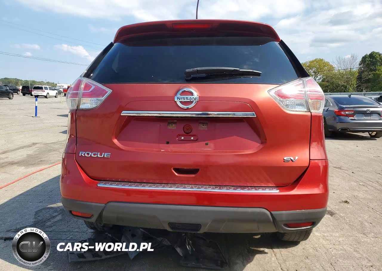2016 Nissan Rogue Sv VIN:KNMAT2MT4GP610254 - 6