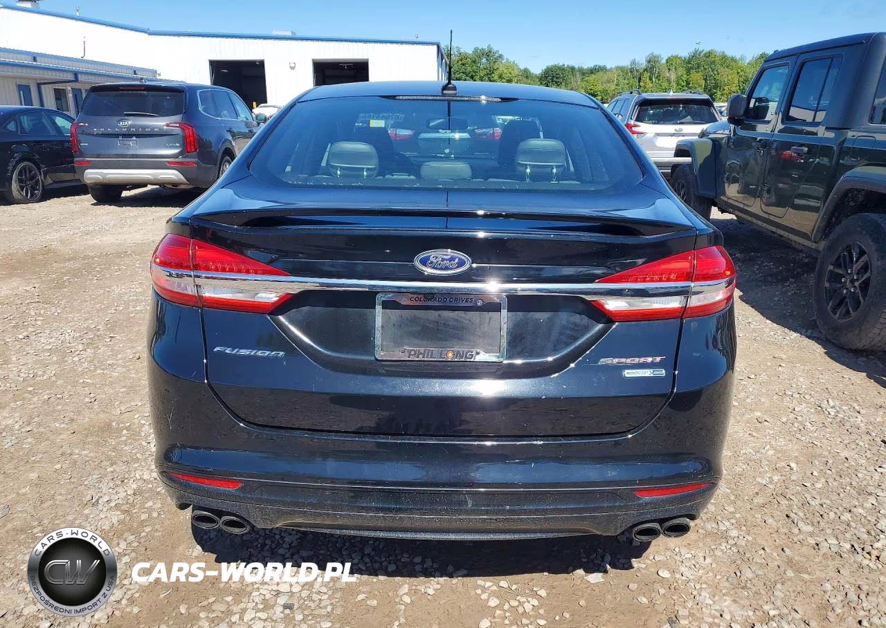 2017 Ford Fusion Sport VIN:3FA6P0VP7HR252602 - 6