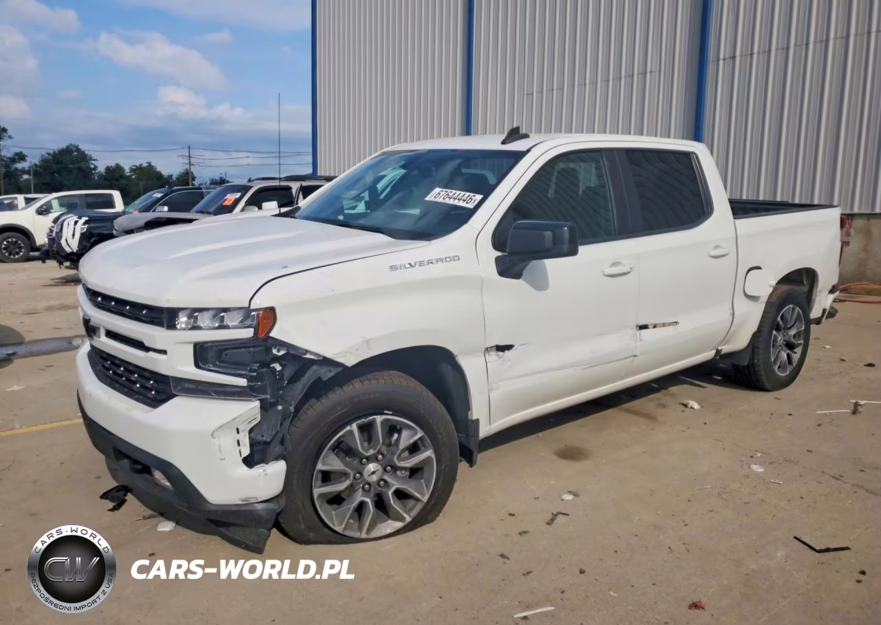 2021 Chevrolet Silverado C1500 Rst VIN:3GCPWDED0MG157500 - 1