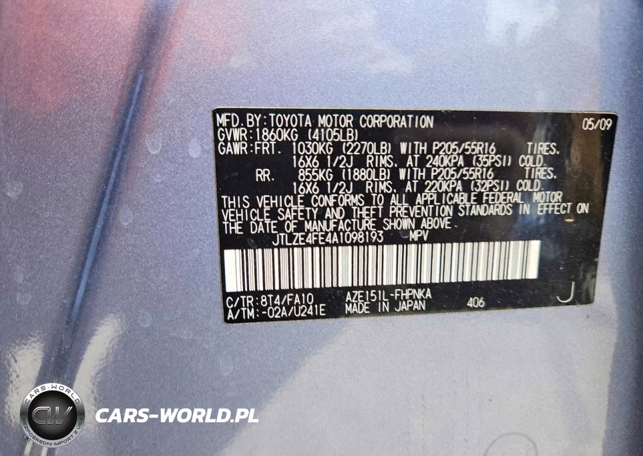 2010 Scion Xb Base VIN:JTLZE4FE4A1098193 - 13