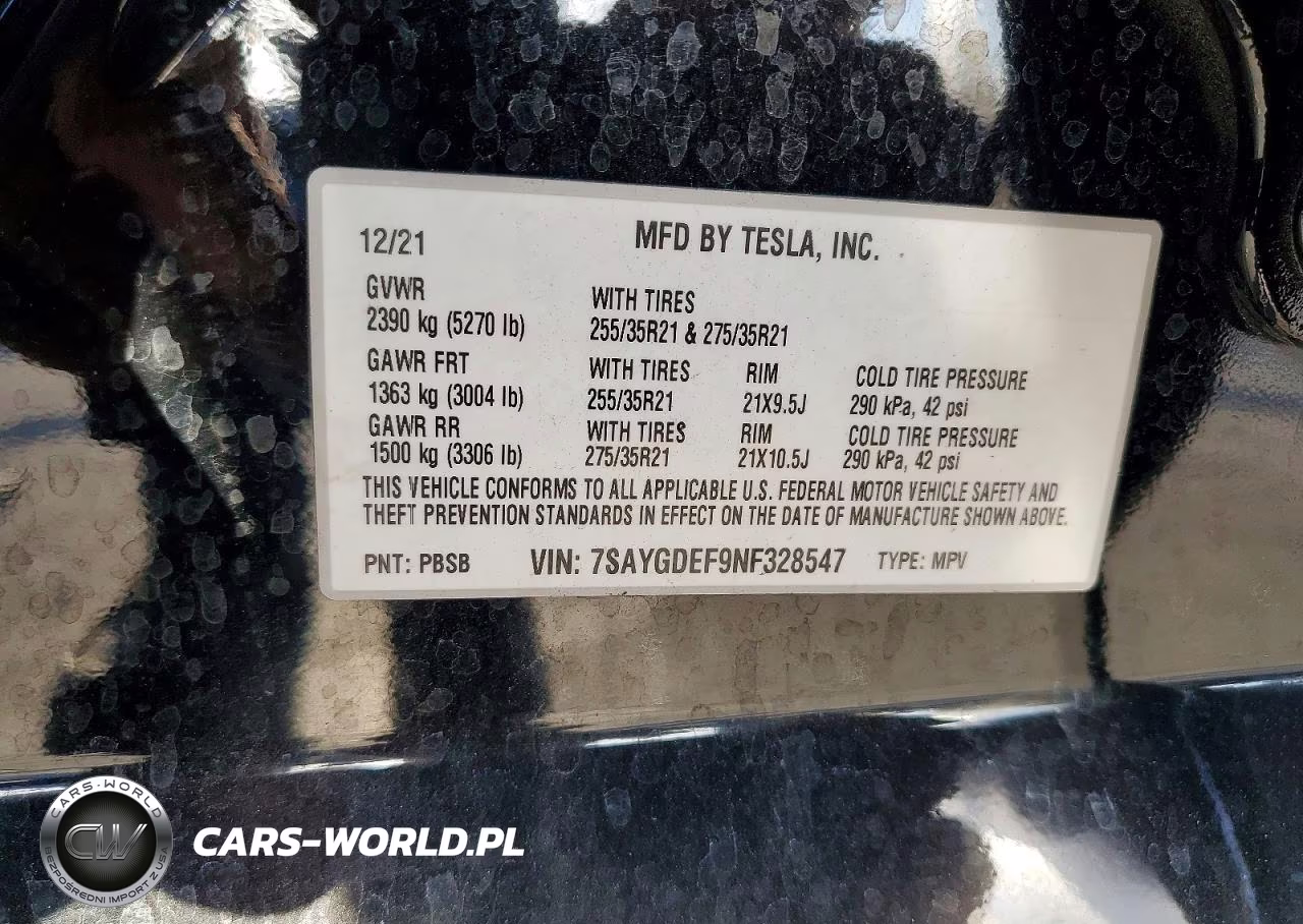 2022 Tesla Model Y VIN:7SAYGDEF9NF328547 - 12