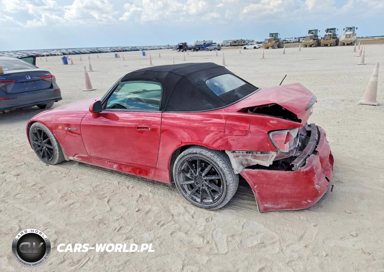 2000 Honda S2000 VIN:JHMAP1142YT003174 - 2