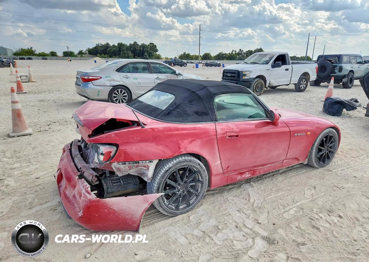 2000 Honda S2000 VIN:JHMAP1142YT003174 - 3