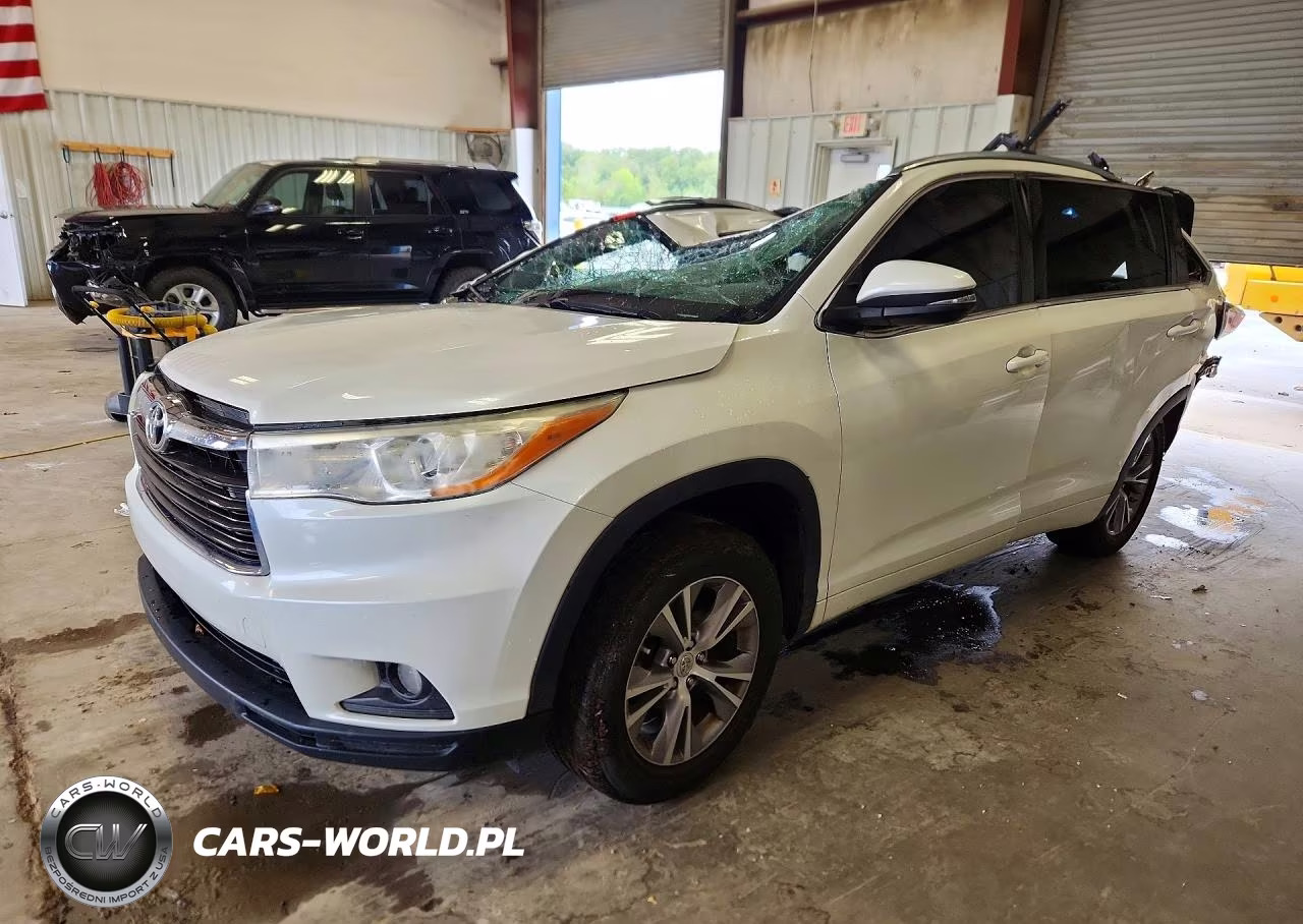 2014 Toyota Highlander Xle VIN:5TDKKRFH0ES029829 - 1