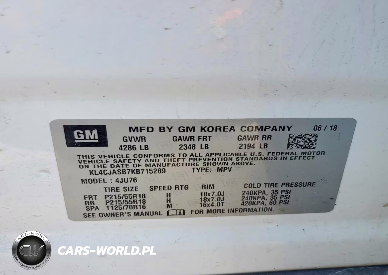 2019 Buick Encore Preferred VIN:KL4CJASB7KB715289 - 12