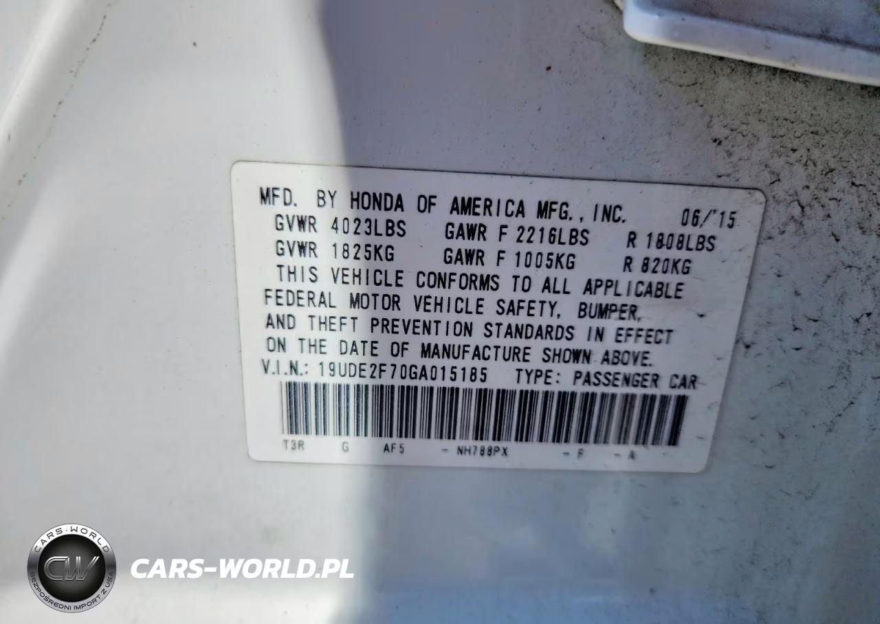 2016 Acura Ilx Premium VIN:19UDE2F70GA015185 - 12