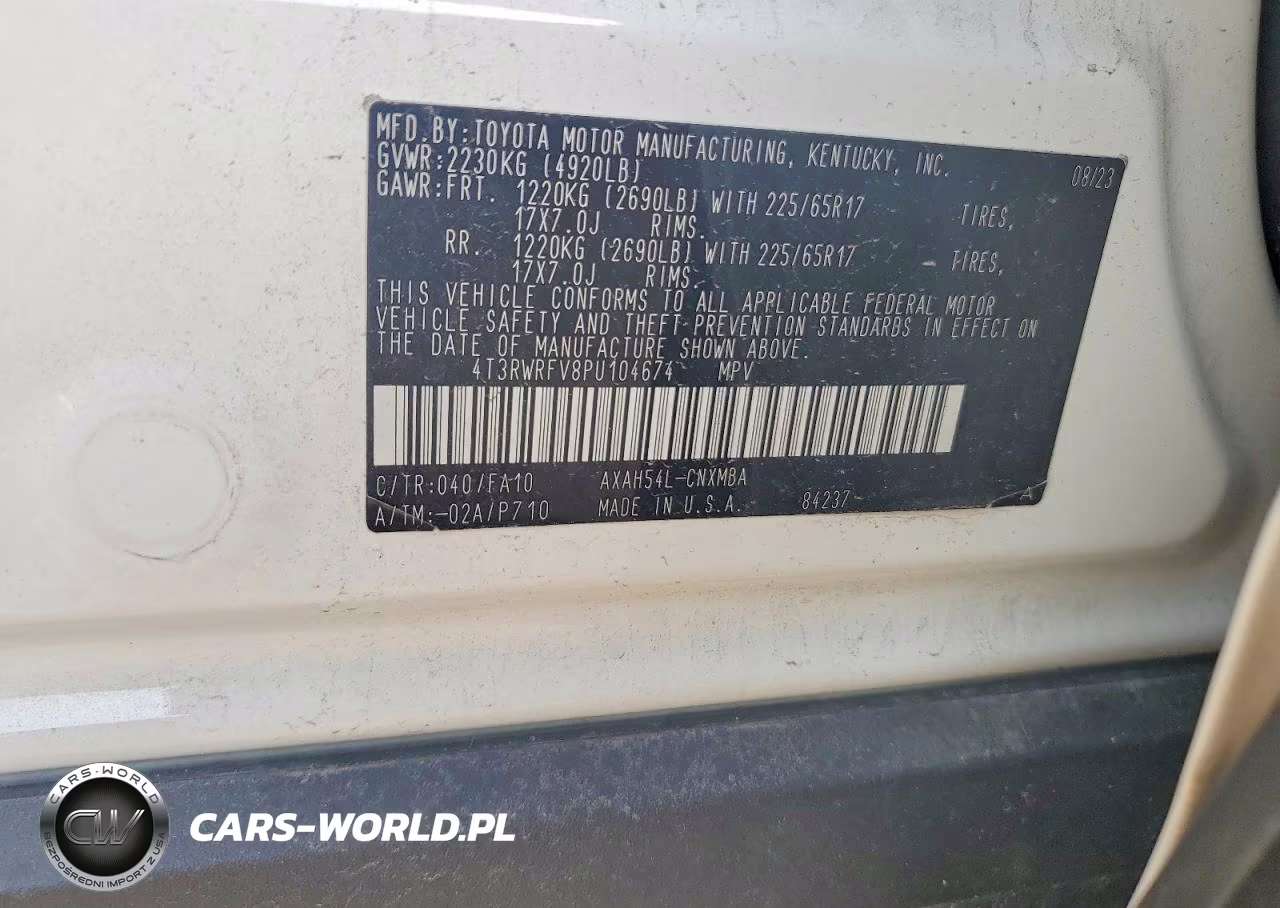 2023 Toyota Rav4 Hybrid Xle VIN:4T3RWRFV8PU104674 - 13