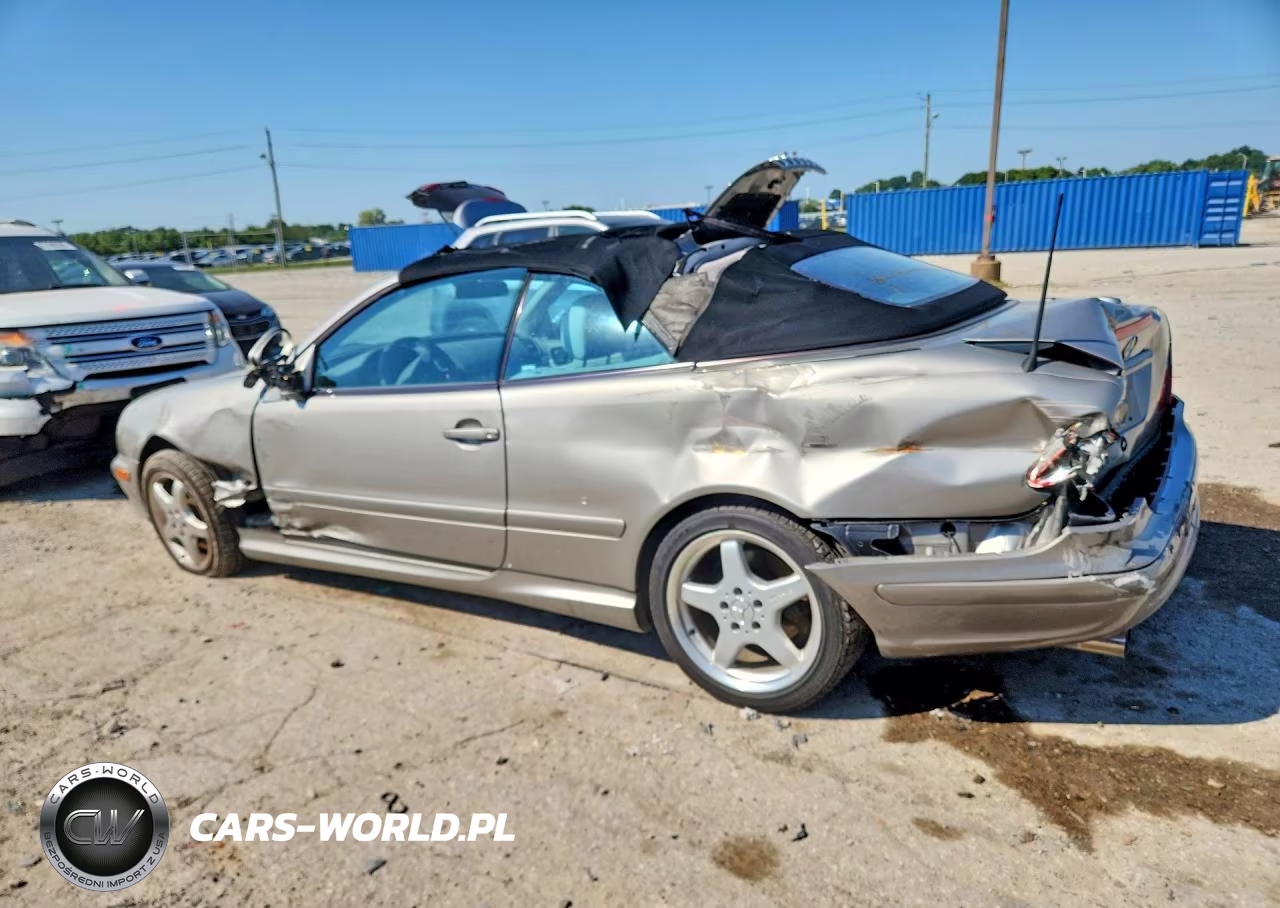 2003 Mercedes-Benz Clk 430 VIN:WDBLK70G63T143937 - 2