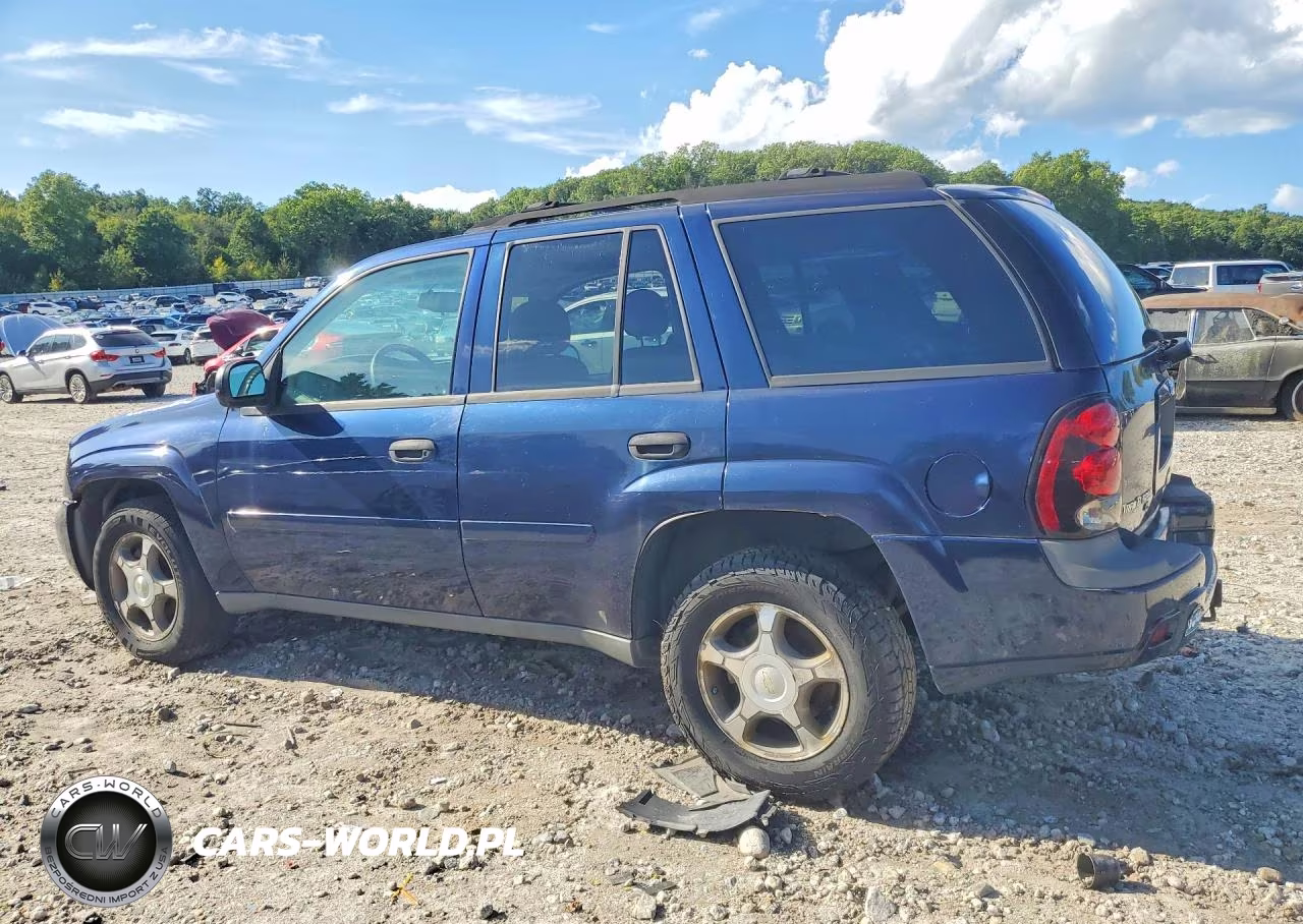 2007 Chevrolet Trailblazer Ls VIN:1GNDT13S772204909 - 2