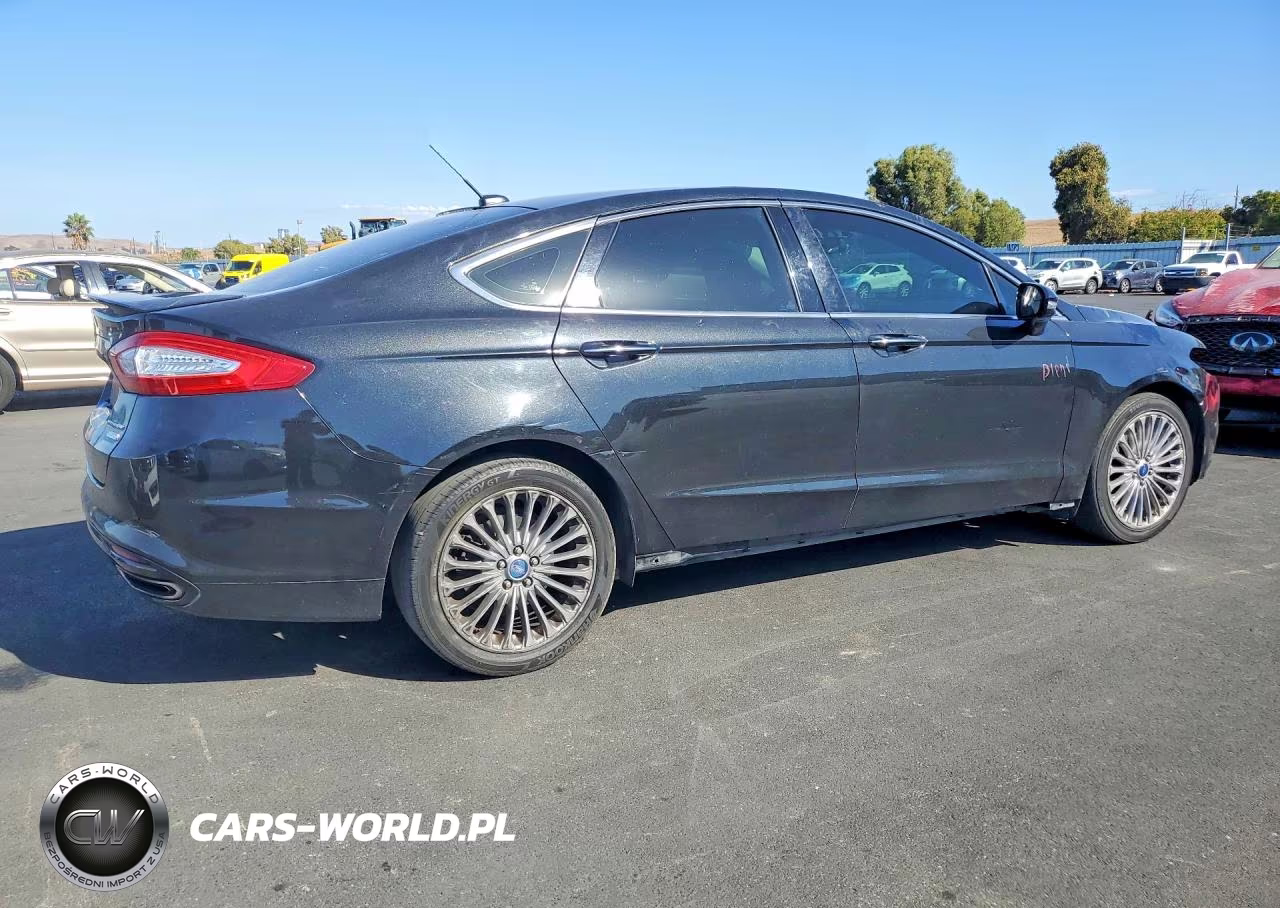 2014 Ford Fusion Titanium VIN:3FA6P0K97ER195514 - 3