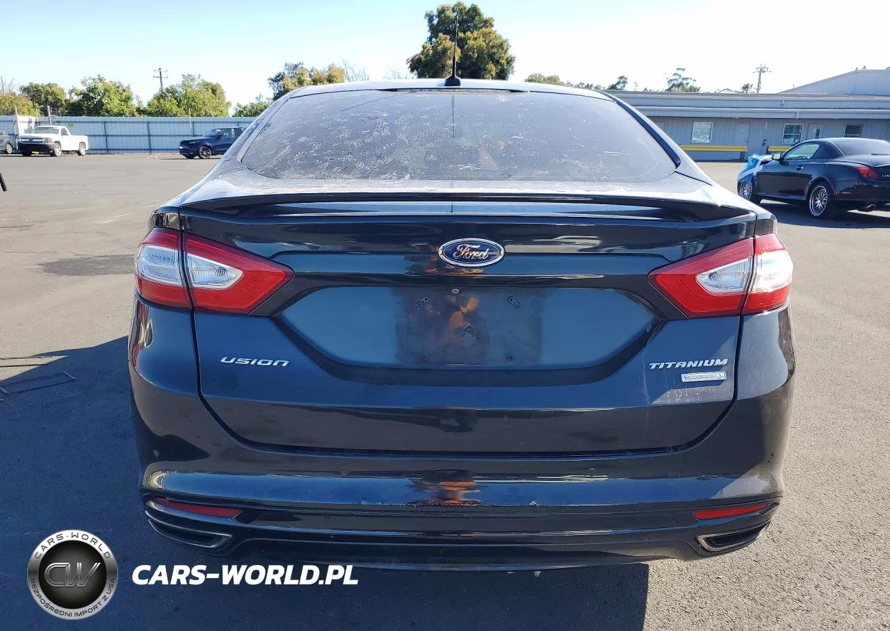 2014 Ford Fusion Titanium VIN:3FA6P0K97ER195514 - 6