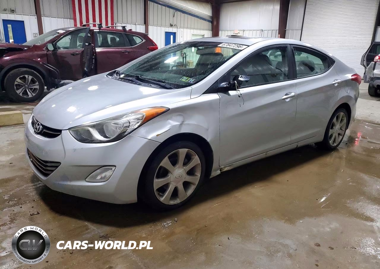 2011 Hyundai Elantra Limited VIN:5NPDH4AE9BH016411 - 1