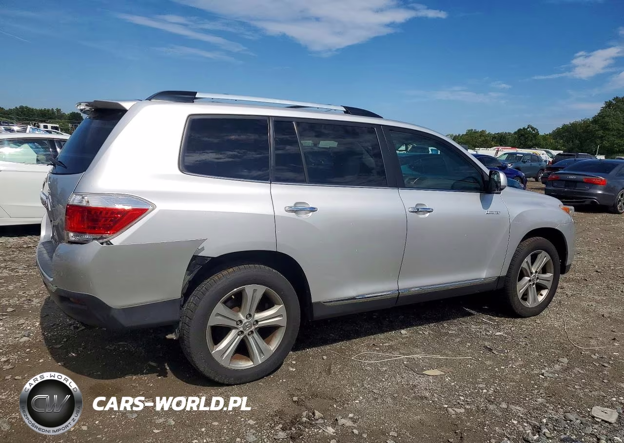 2012 Toyota Highlander Limited VIN:5TDDK3EH2CS103126 - 3