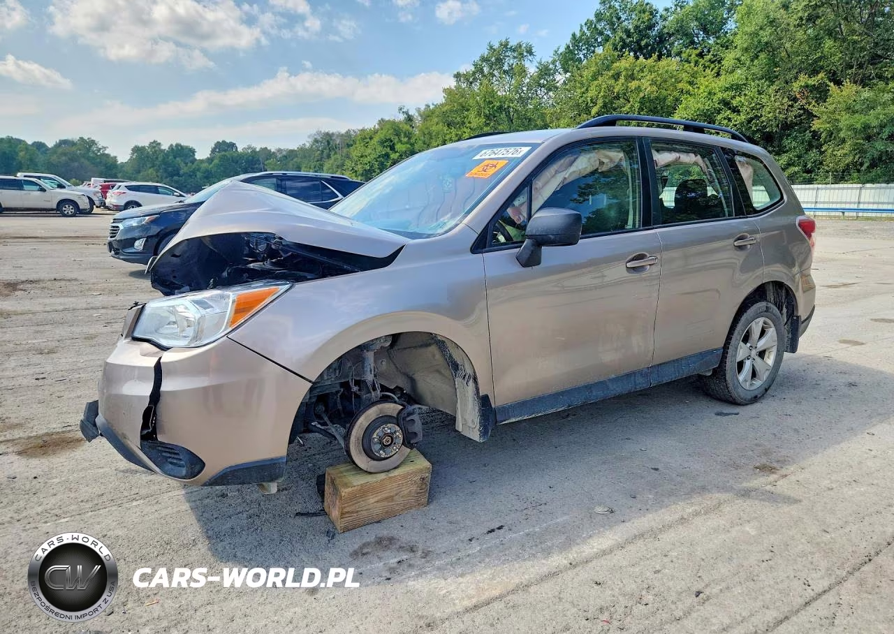2015 Subaru Forester 2.5I VIN:JF2SJABC1FH590997 - 1