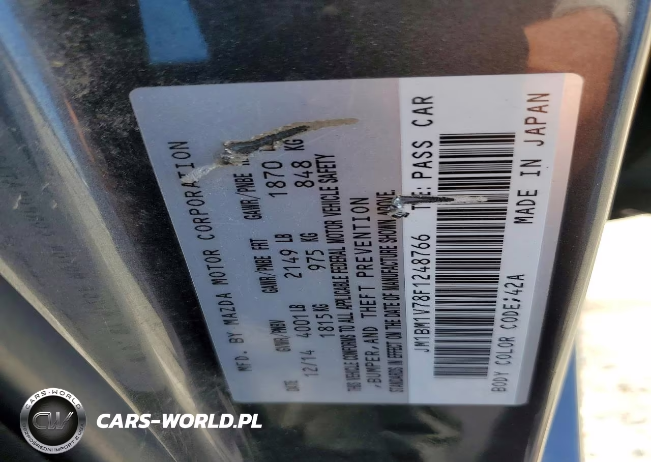 2015 Mazda 3 Touring VIN:JM1BM1V78F1248766 - 12