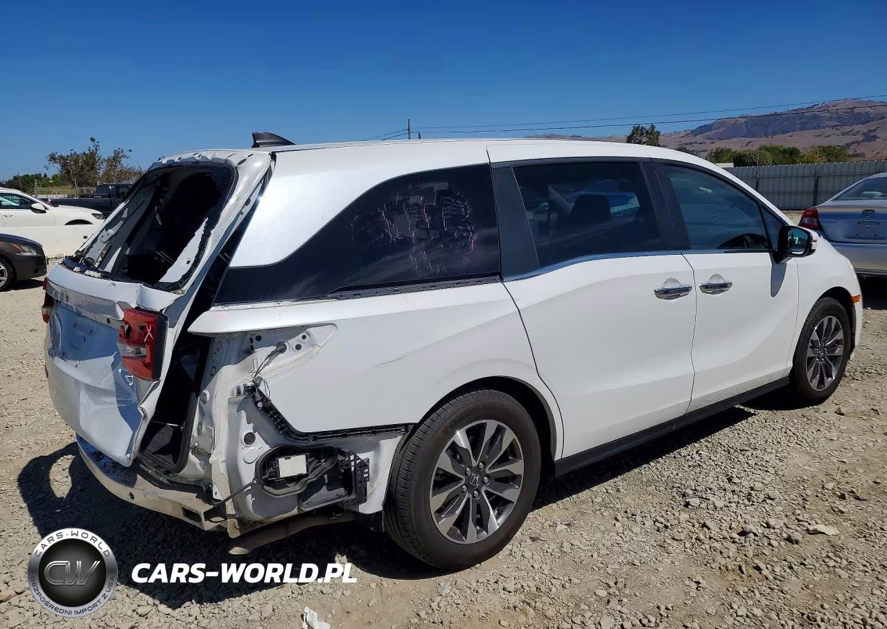 2022 Honda Odyssey Exl VIN:5FNRL6H72NB066156 - 3