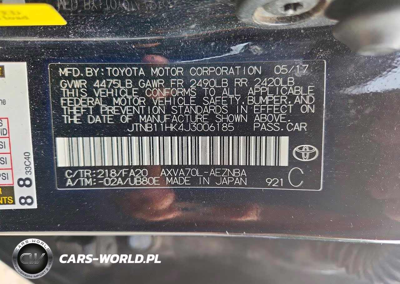 2018 Toyota Camry Le VIN:JTNB11HK4J3006185 - 12