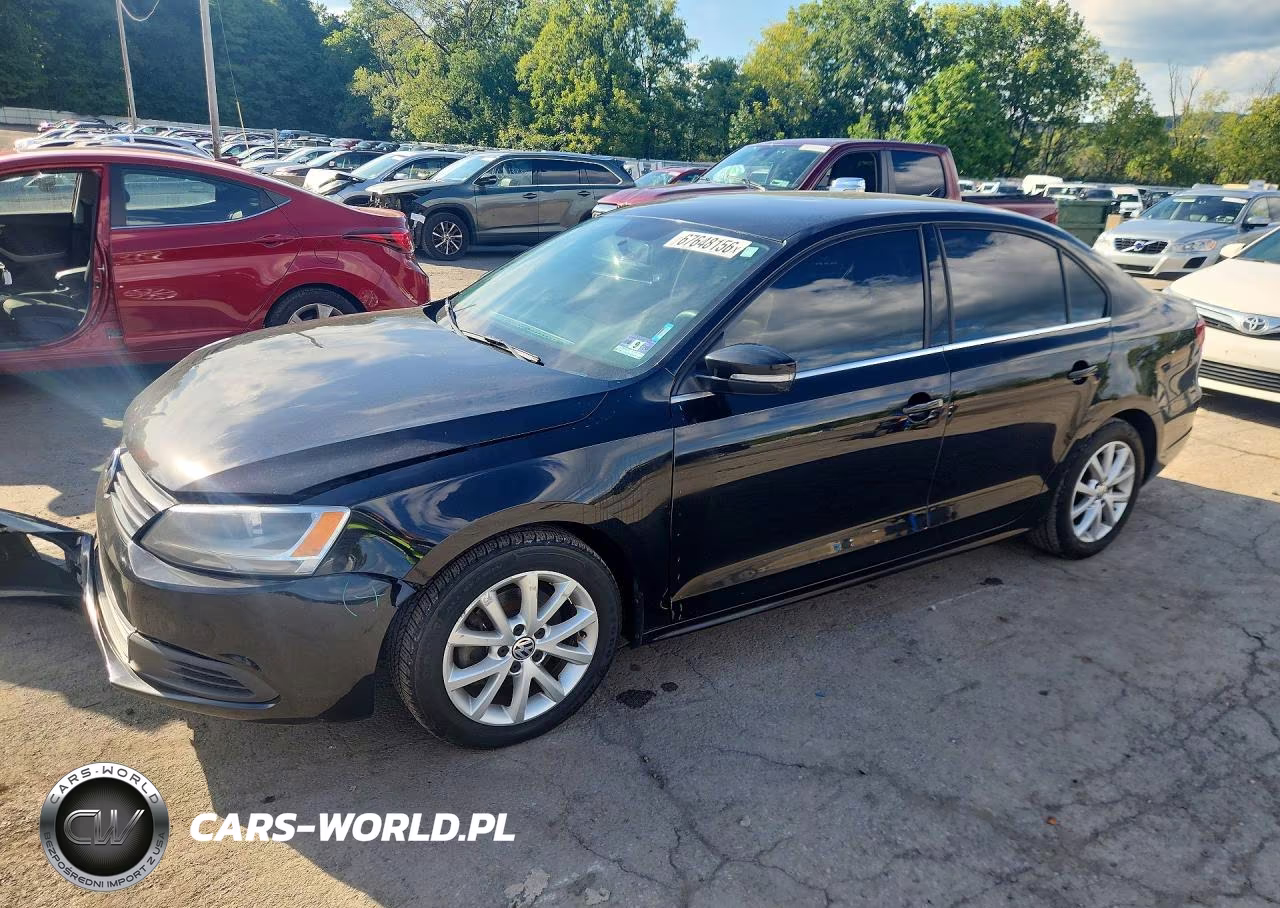2014 Volkswagen Jetta Se VIN:3VWD17AJXEM292000 - 1
