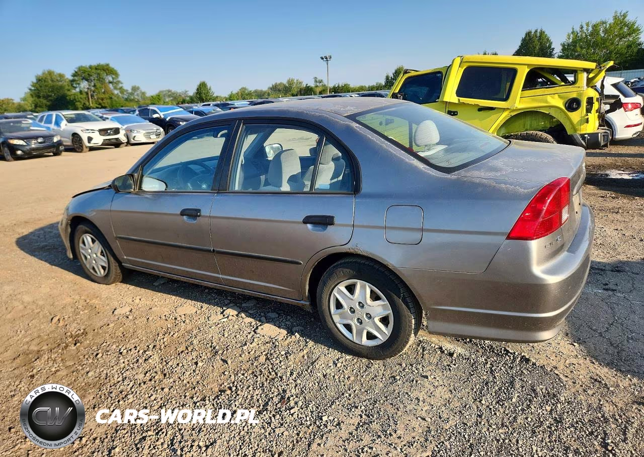2005 Honda Civic Dx Vp VIN:2HGES16385H562935 - 2