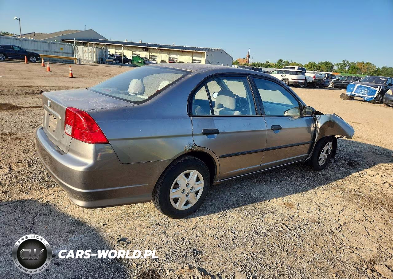 2005 Honda Civic Dx Vp VIN:2HGES16385H562935 - 3
