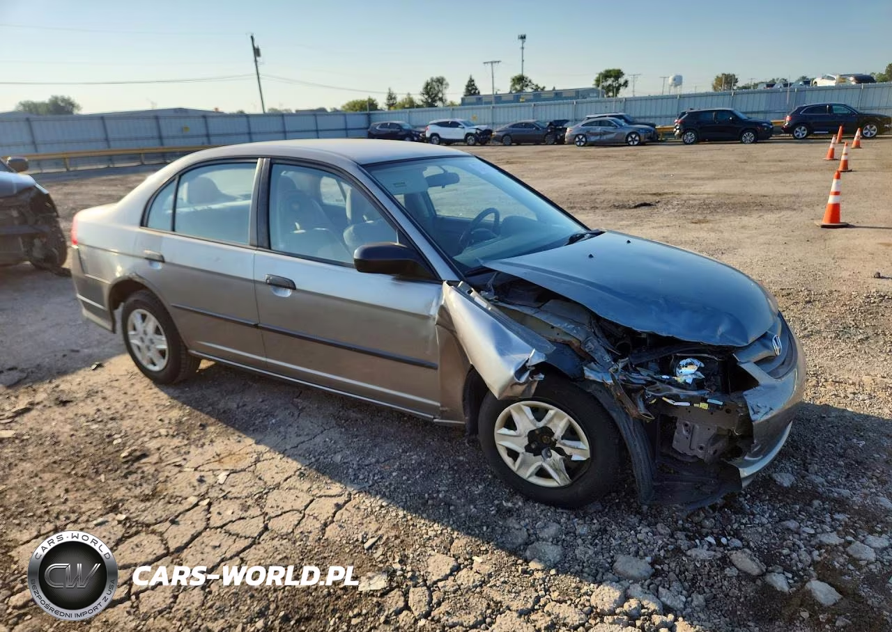2005 Honda Civic Dx Vp VIN:2HGES16385H562935 - 4