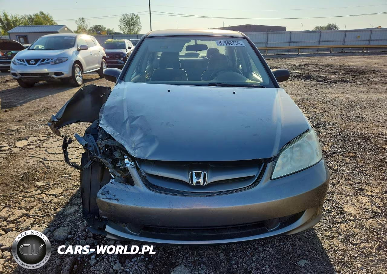 2005 Honda Civic Dx Vp VIN:2HGES16385H562935 - 5