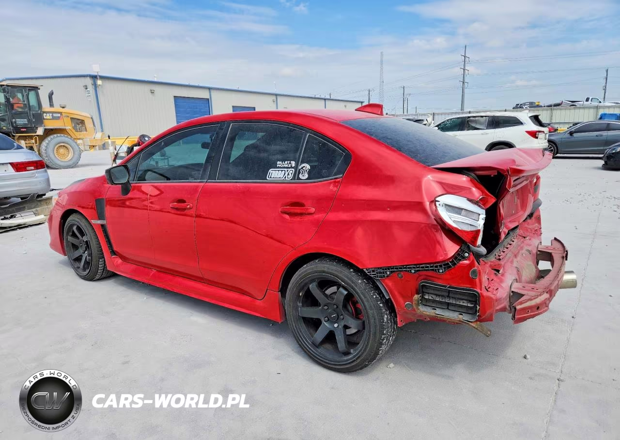 2018 Subaru Wrx VIN:JF1VA1B63J9823292 - 2