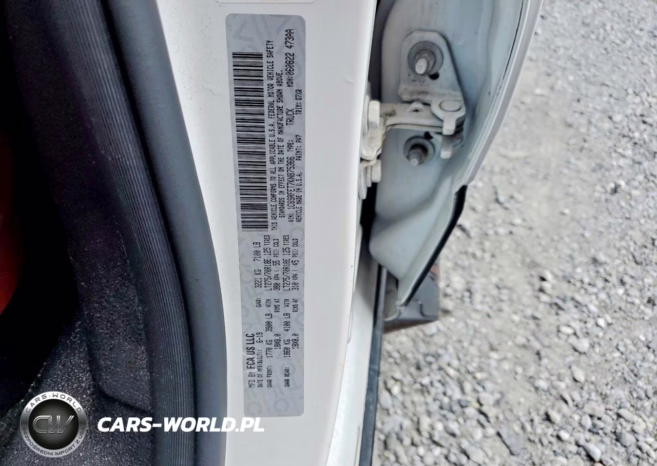 2019 Ram 1500 Rebel VIN:1C6SRFET7KN875366 - 12