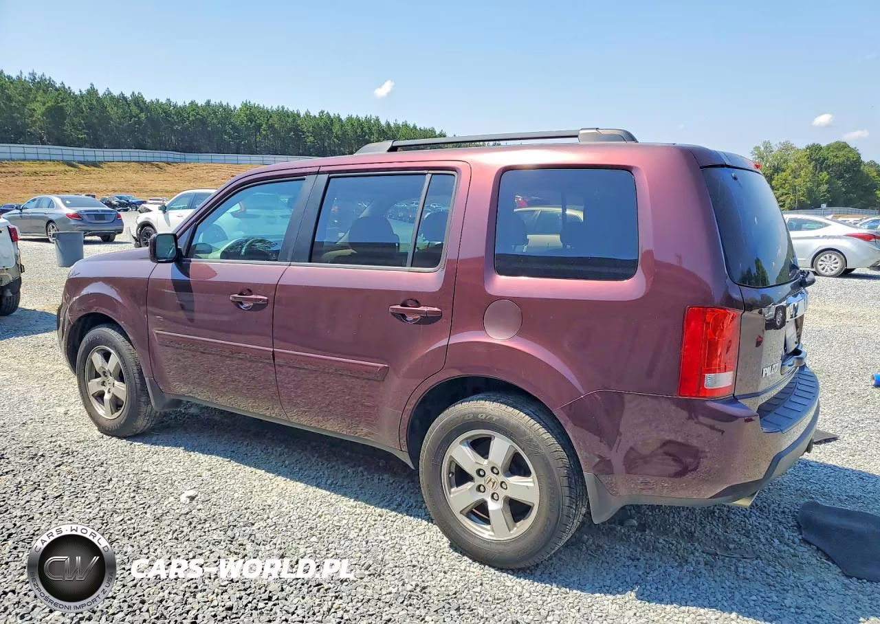 2011 Honda Pilot Exl VIN:5FNYF3H53BB050365 - 2