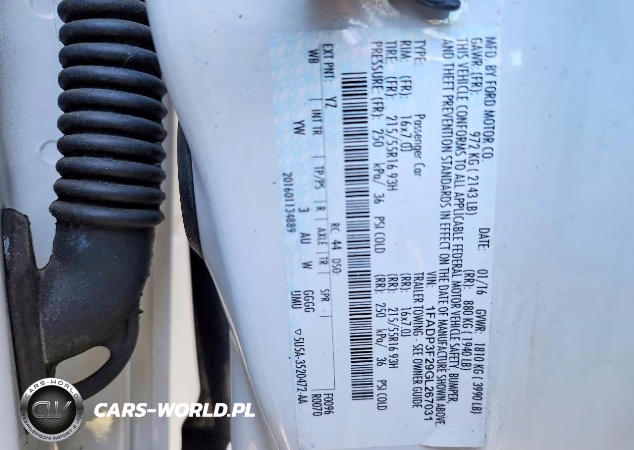 2016 Ford Focus Se VIN:1FADP3F29GL267031 - 13