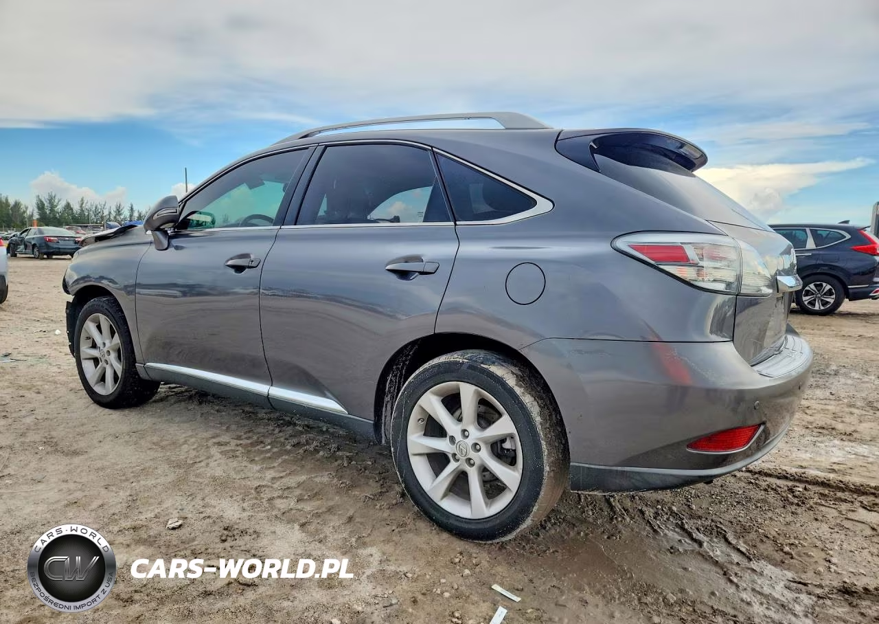 2012 Lexus Rx 350 VIN:2T2ZK1BA9CC072706 - 2