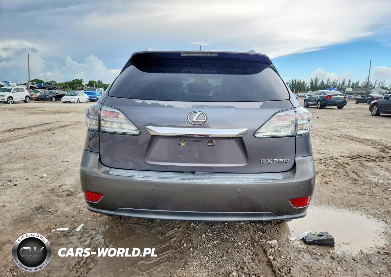 2012 Lexus Rx 350 VIN:2T2ZK1BA9CC072706 - 6