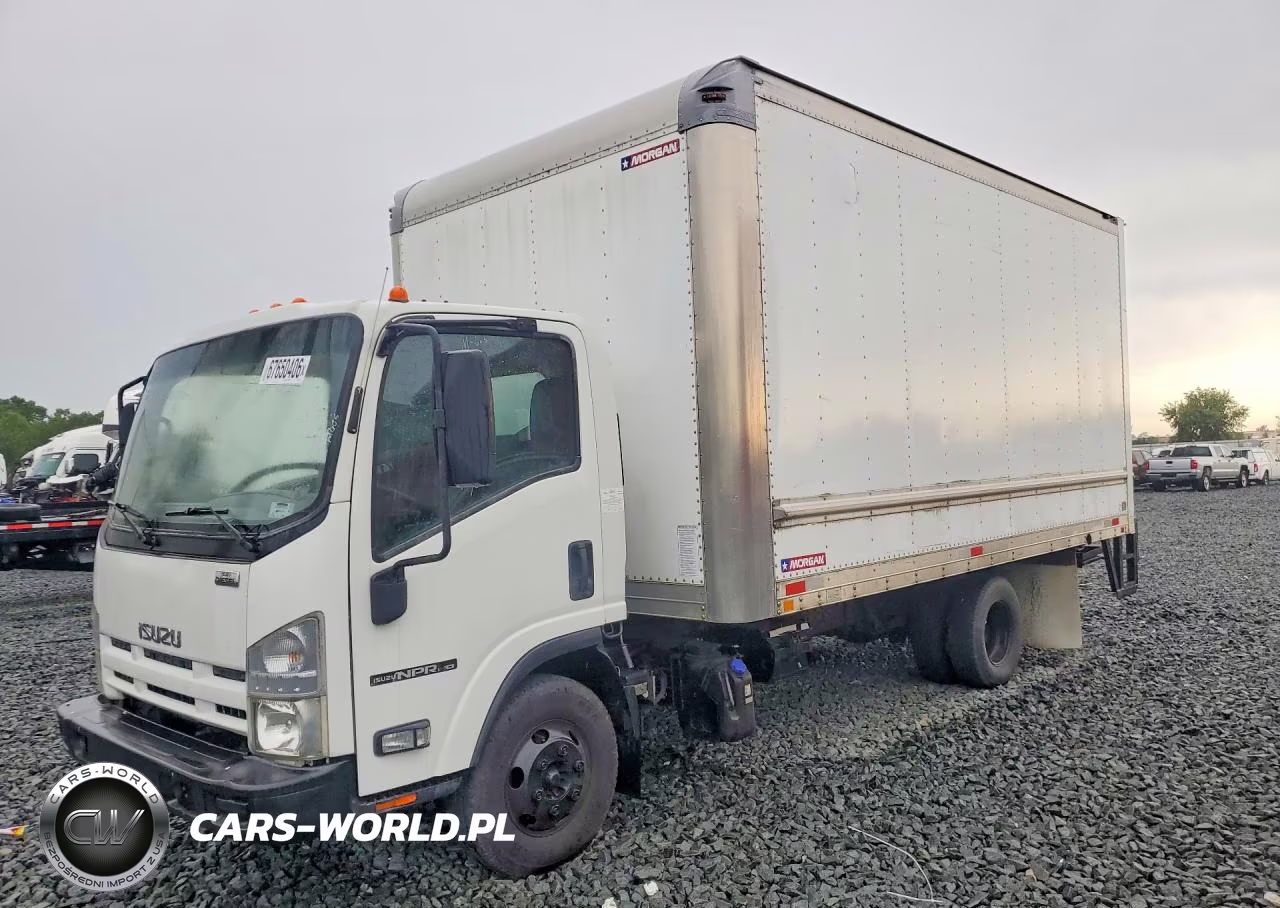 2014 Isuzu Npr Hd Box Truck – zdjęcie 1 z 13
