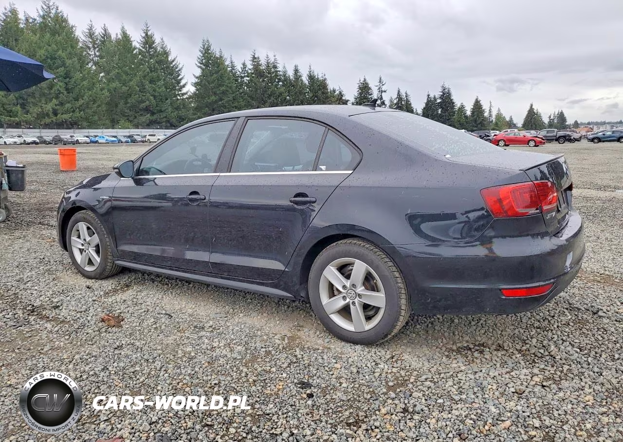 2014 Volkswagen Jetta Hybrid VIN:3VW637AJ0EM212237 - 2