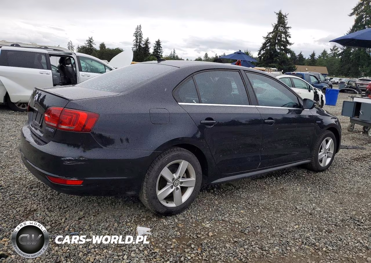 2014 Volkswagen Jetta Hybrid VIN:3VW637AJ0EM212237 - 3