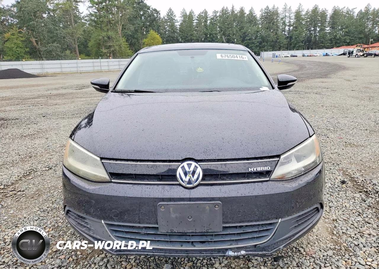 2014 Volkswagen Jetta Hybrid VIN:3VW637AJ0EM212237 - 5