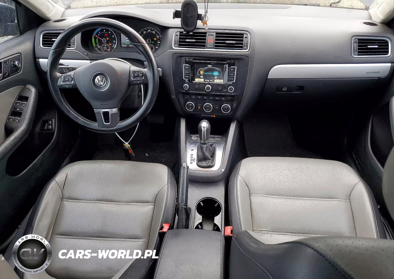 2014 Volkswagen Jetta Hybrid VIN:3VW637AJ0EM212237 - 8