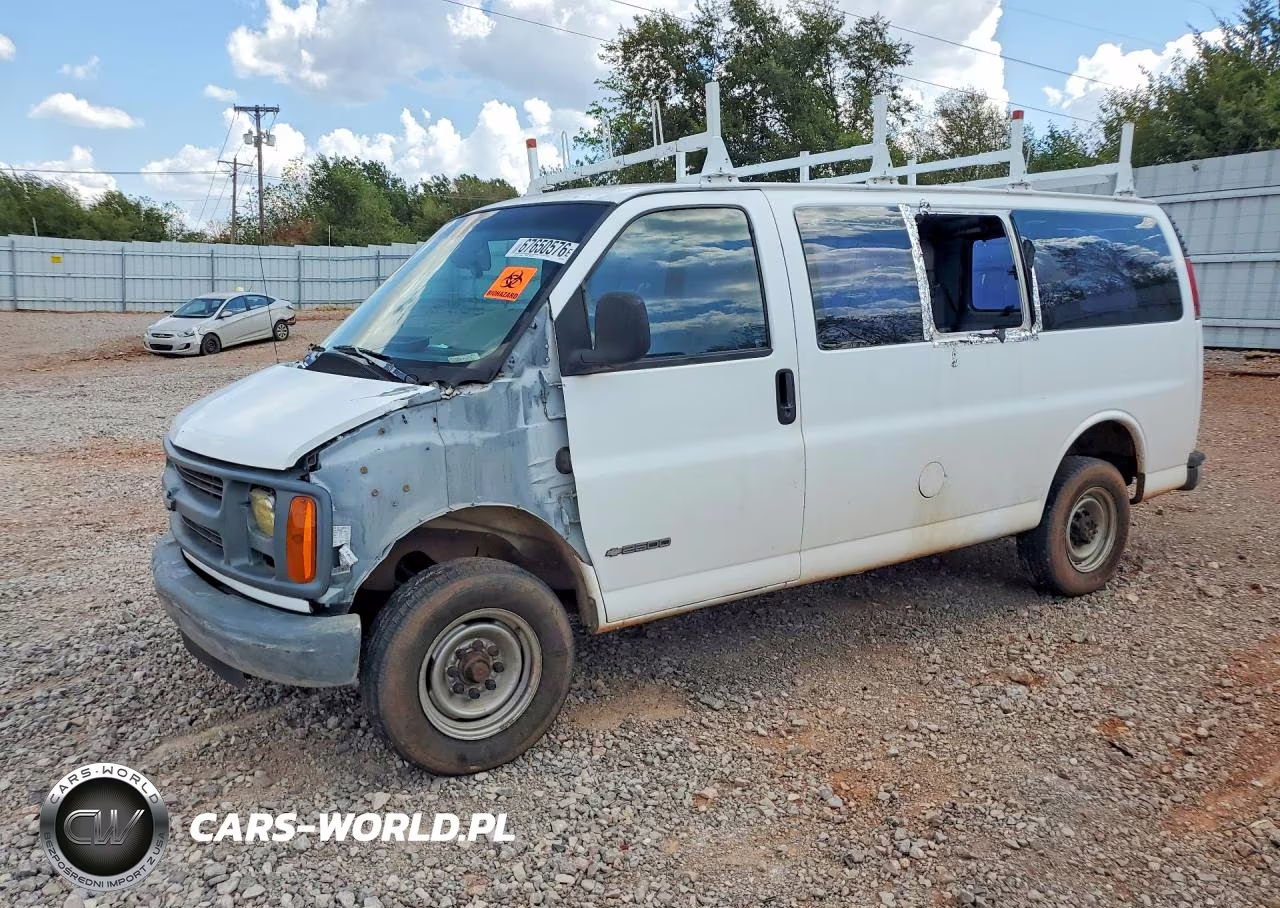 1999 Chevrolet Express G2500 VIN:1GAGG25F9X1033921 - 1