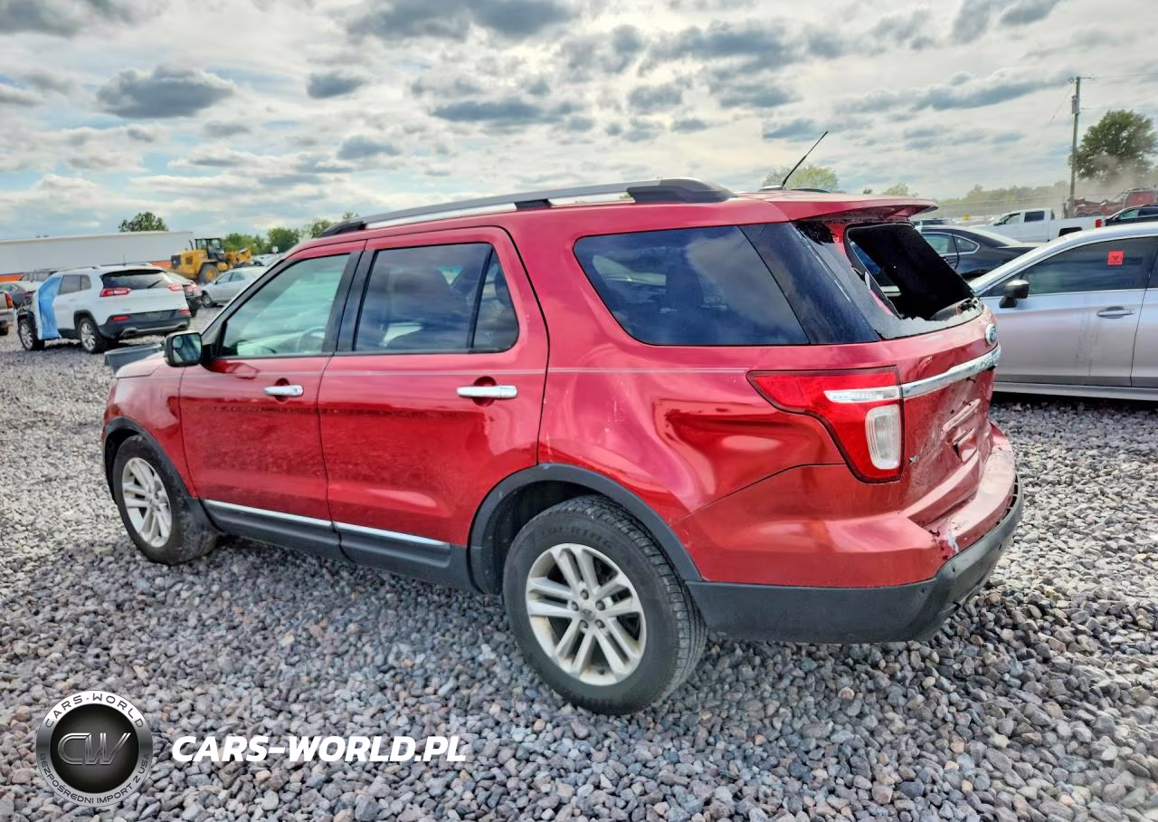 2011 Ford Explorer Xlt VIN:1FMHK8D82BGA14645 - 2