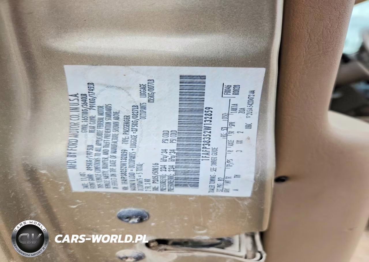2002 Ford Focus Zts VIN:1FAFP38352W132859 - 12