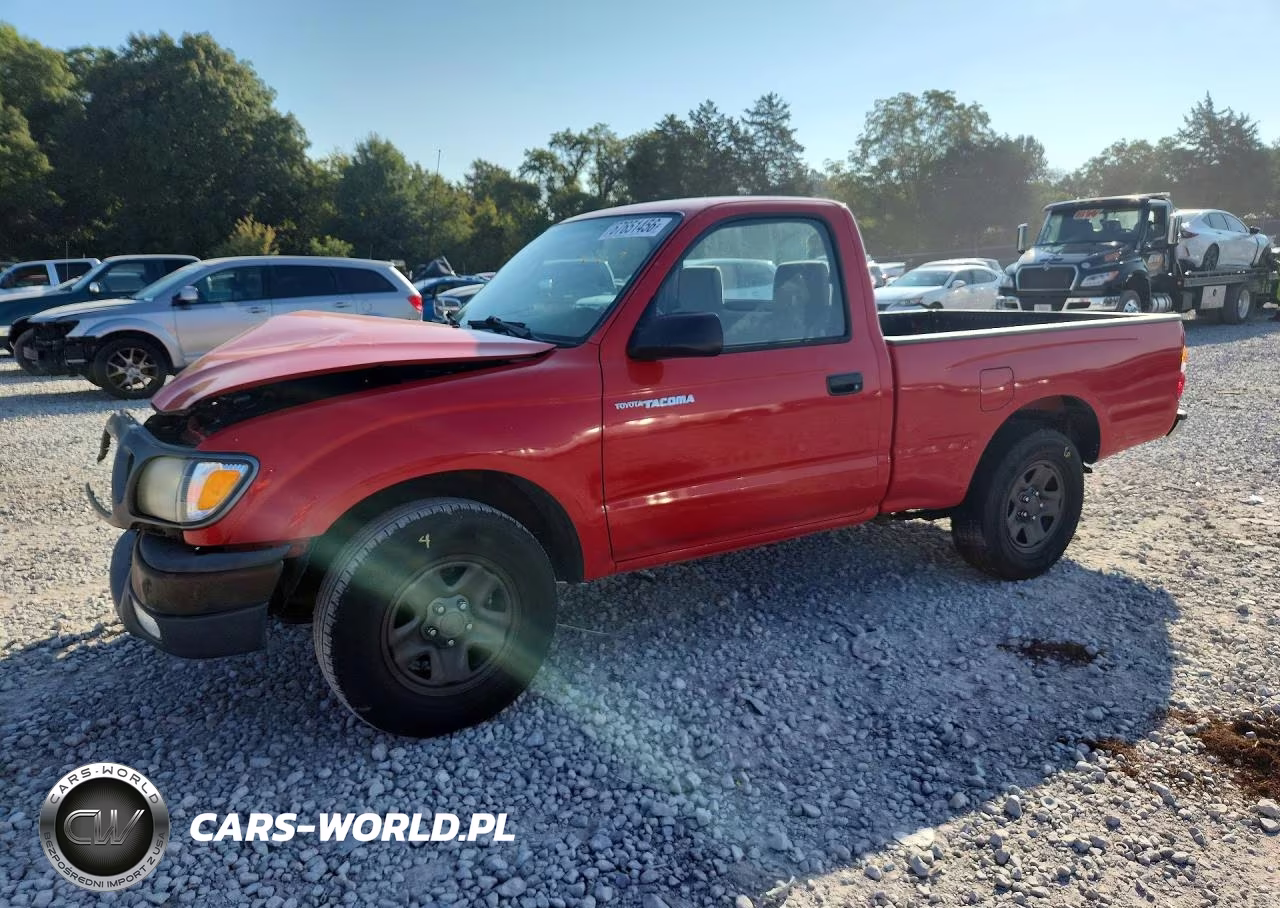 2001 Toyota Tacoma Base VIN:5TENL42N41Z851037 - 1