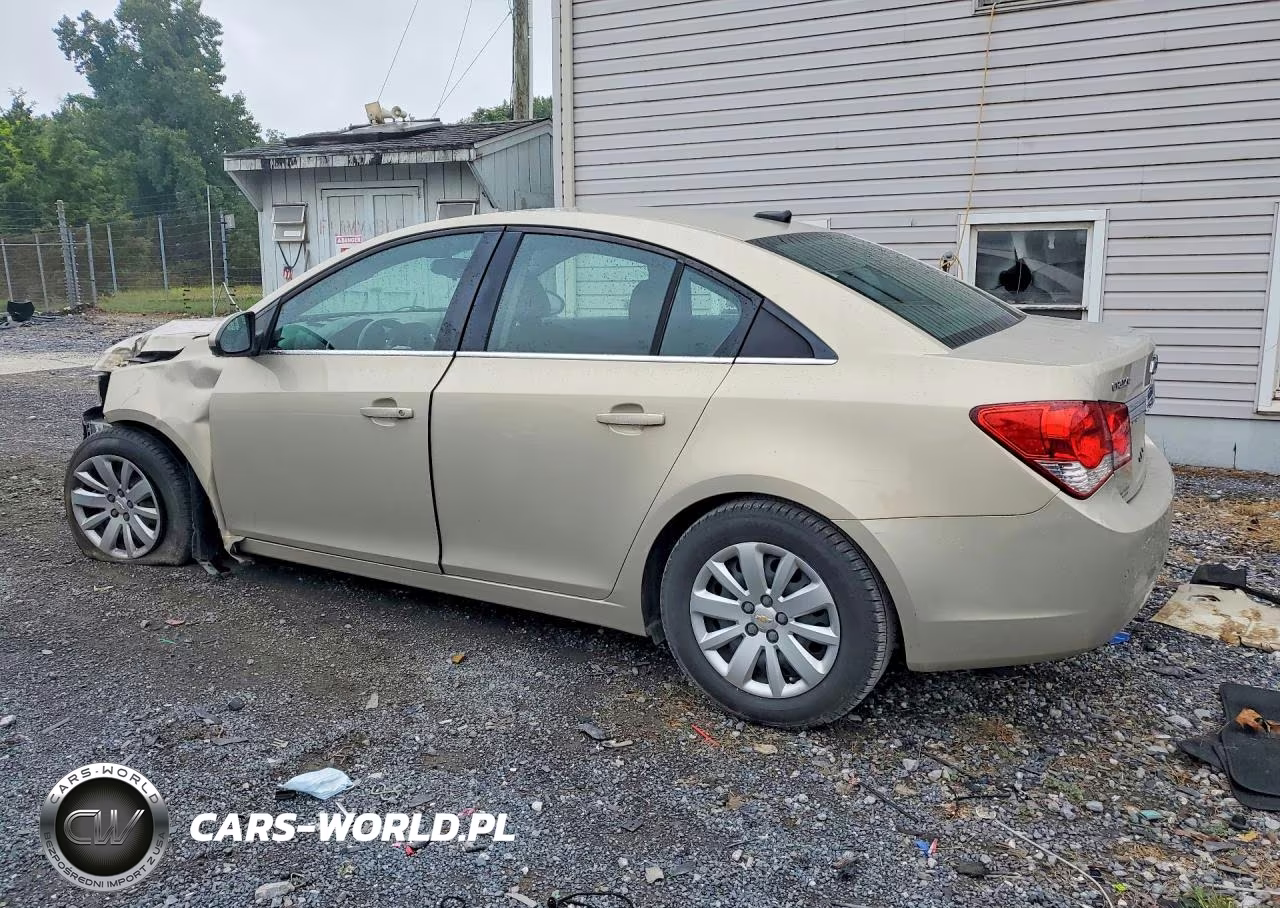 2011 Chevrolet Cruze Lt VIN:1G1PF5S93B7166635 - 2