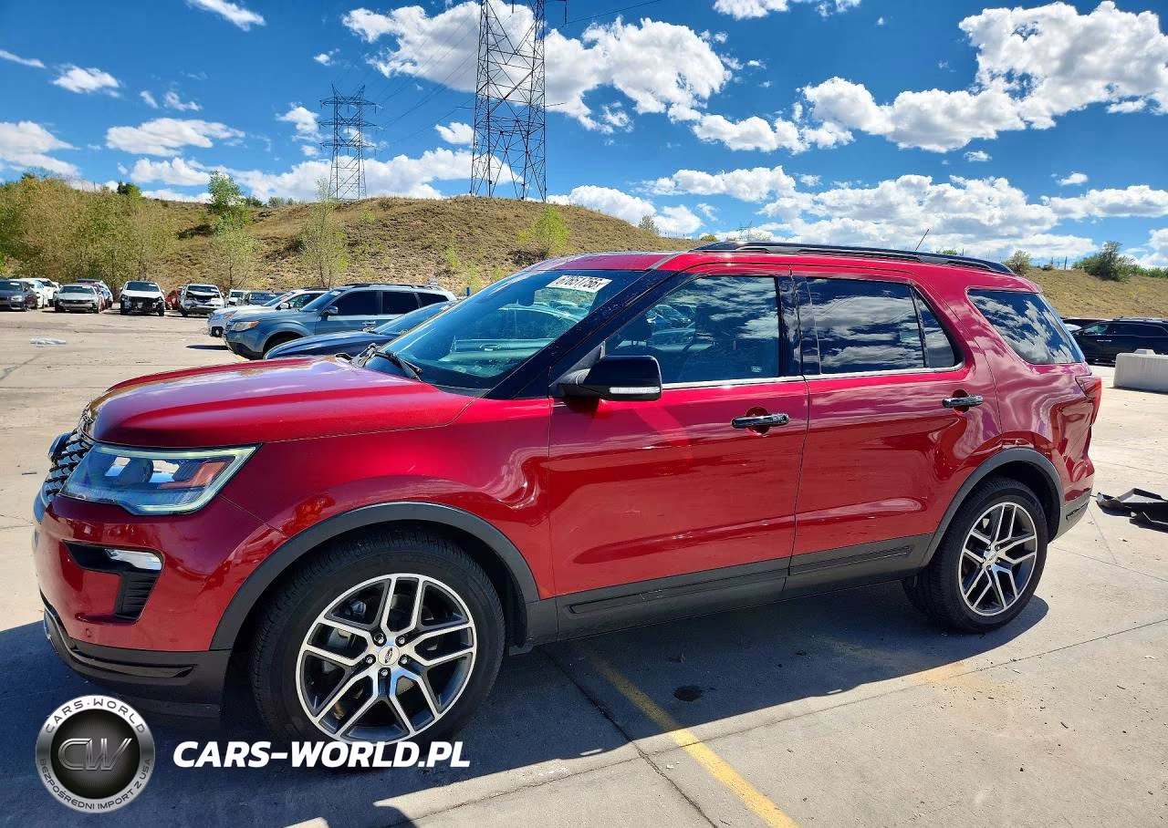 2018 Ford Explorer Sport VIN:1FM5K8GT0JGA66020 - 1