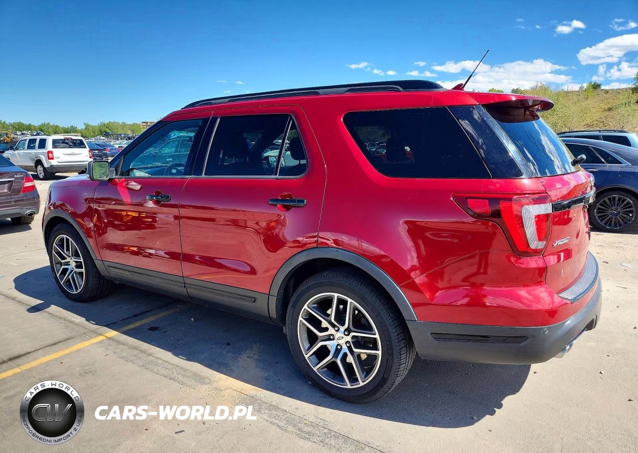 2018 Ford Explorer Sport VIN:1FM5K8GT0JGA66020 - 2