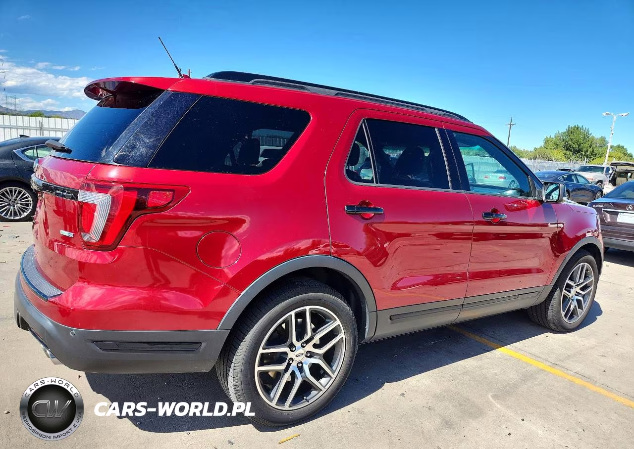 2018 Ford Explorer Sport VIN:1FM5K8GT0JGA66020 - 3
