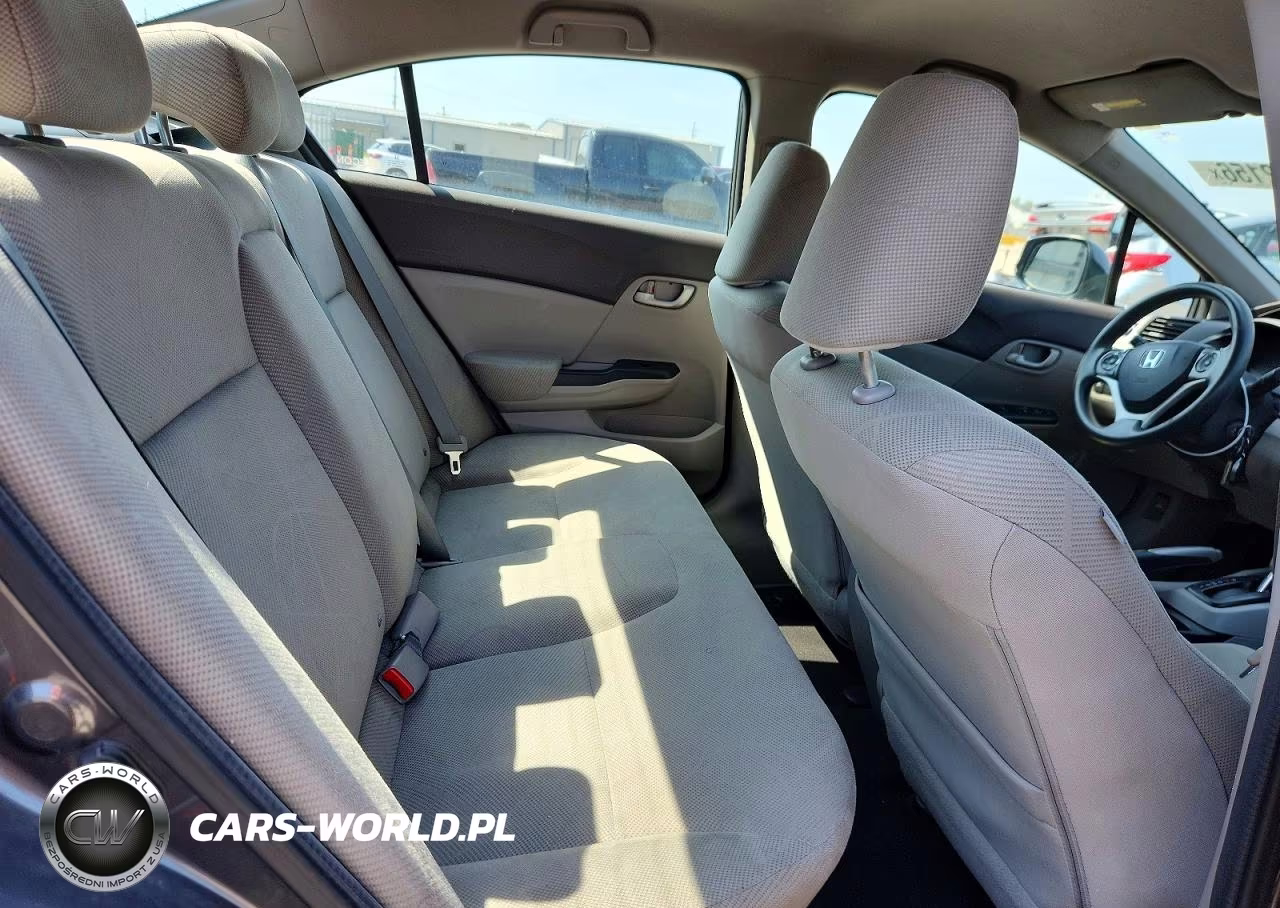 2012 Honda Civic Lx VIN:19XFB2F5XCE107958 - 10