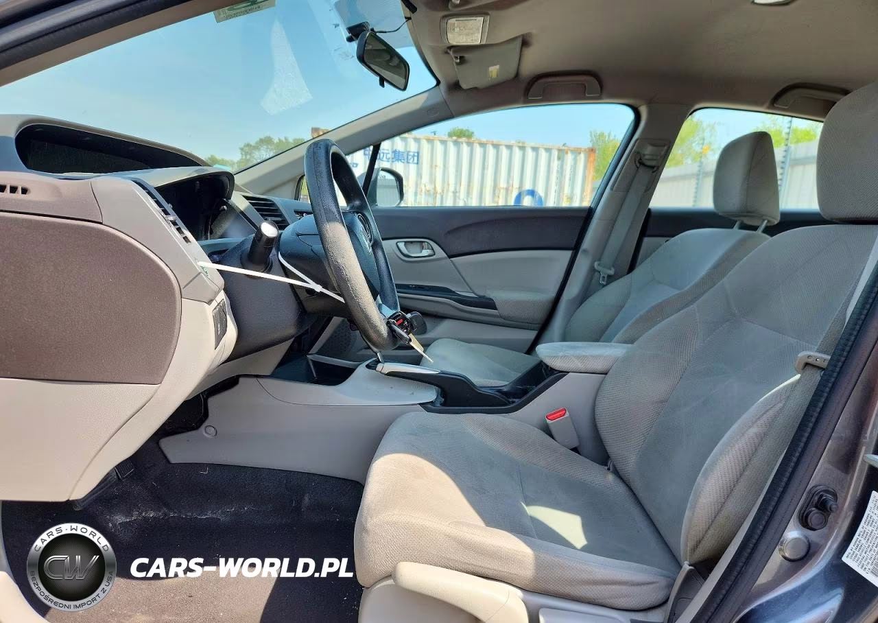 2012 Honda Civic Lx VIN:19XFB2F5XCE107958 - 7