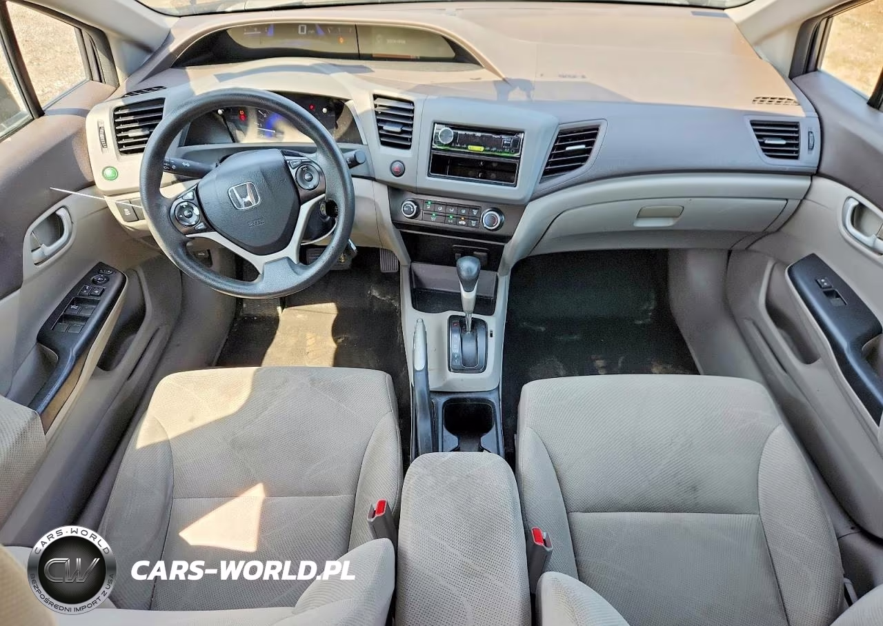 2012 Honda Civic Lx VIN:19XFB2F5XCE107958 - 8