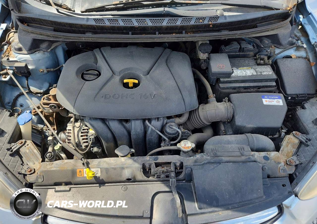 2012 Hyundai Elantra Gls VIN:KMHDH4AEXCU466281 - 11